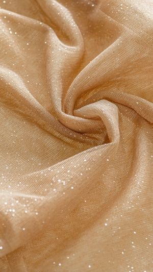 Cielisty tiul z drobnymi, błyszczącymi drobinkami brokatu, lejący się i miękki