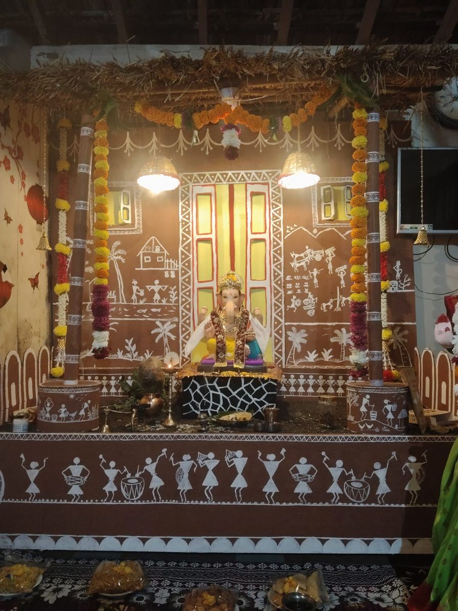 हगीर परिवार चे लाडके बाप्पा 🙏