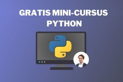 In deze gratis minicursus leer je hoe je kunt programmeren in python aan de hand van een concreet project