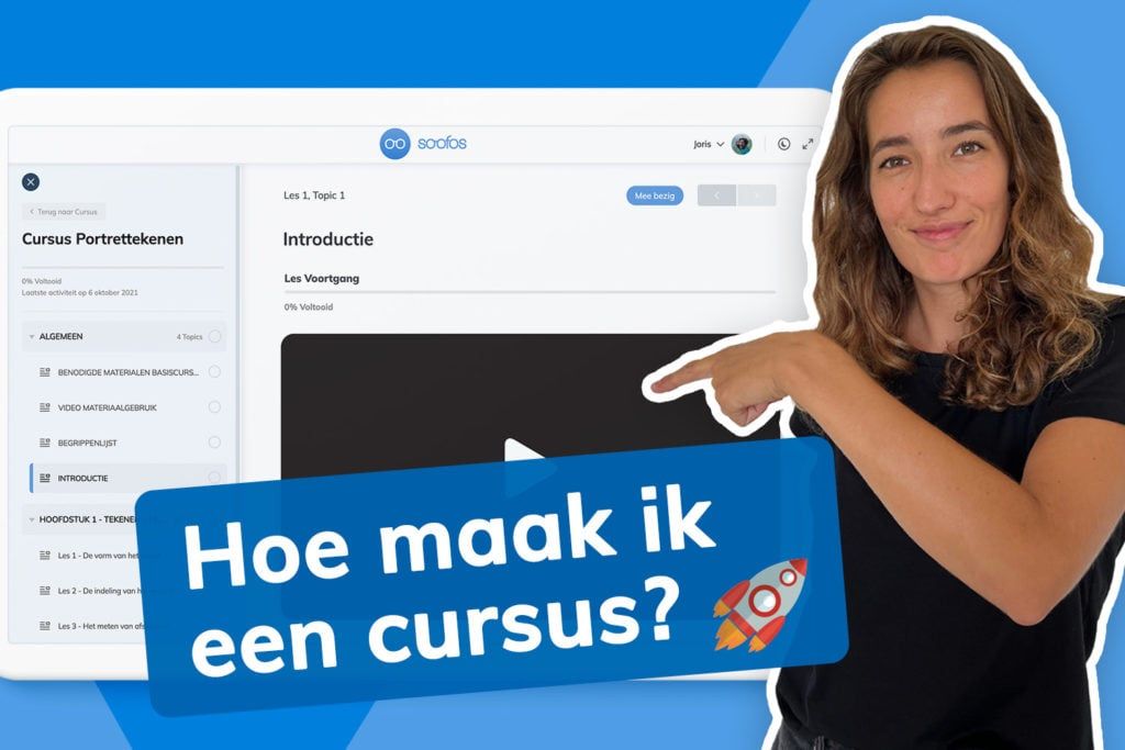Een eigen online cursus maken leer je hier