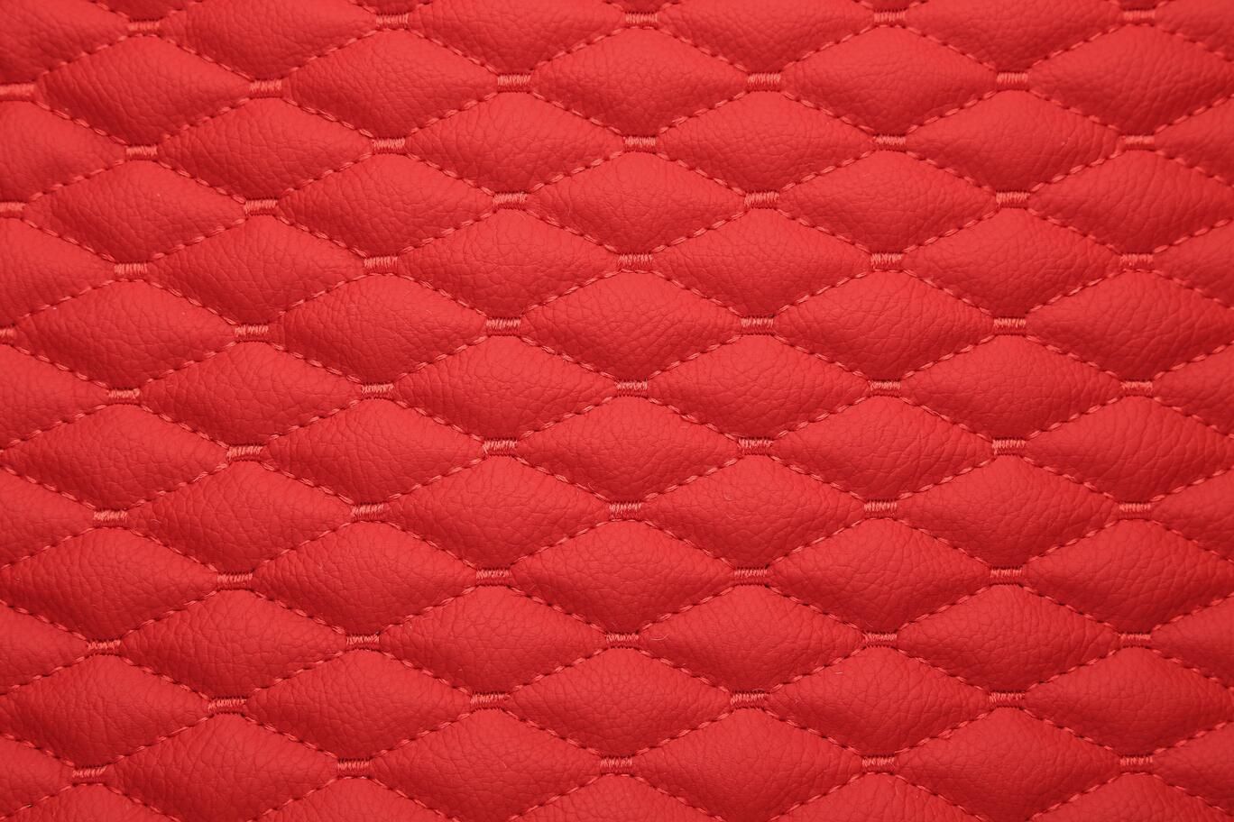 0150 Red with red stitching
