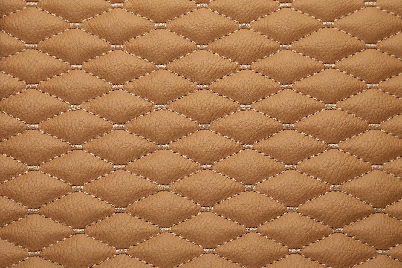 0576 Tan with beige stitching