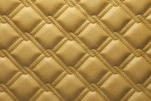 KUZGUN TEXTURED QUILTED 7377 Yellow surface sample