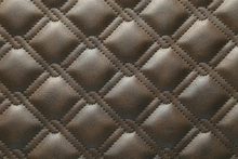 KUZGUN TEXTURED QUILTED 7383 Light brown surface sample