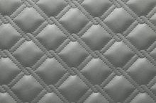 KUZGUN TEXTURED QUILTED 7390 Dark grey surface sample
