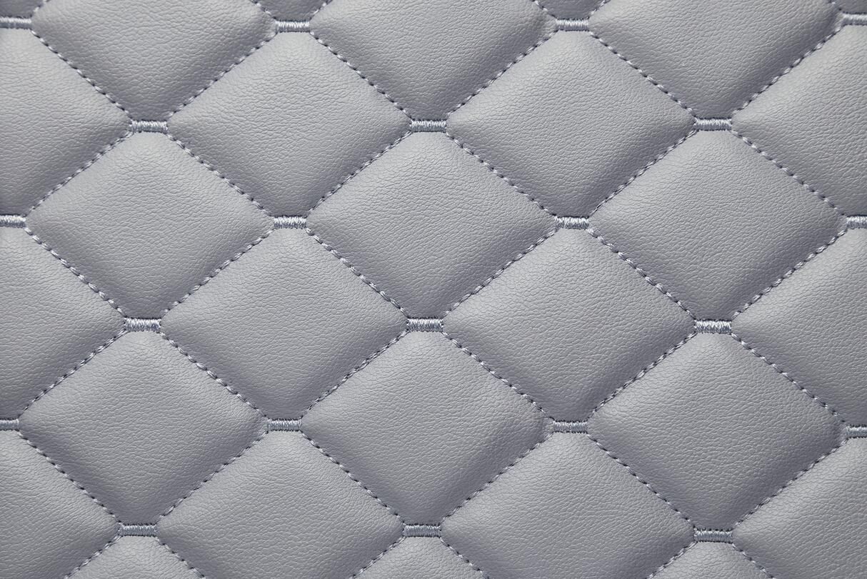 Light grey with grey stitching