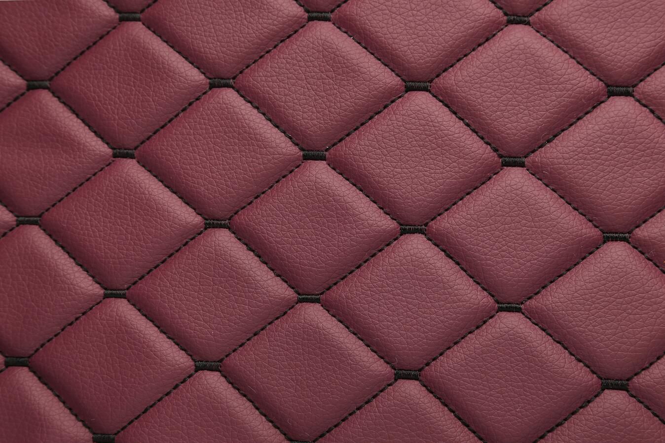 0588 Bordeaux with black stitching