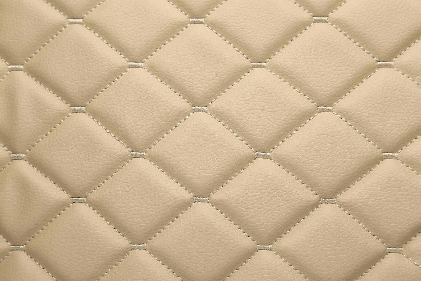 0604 Cream with beige stitching