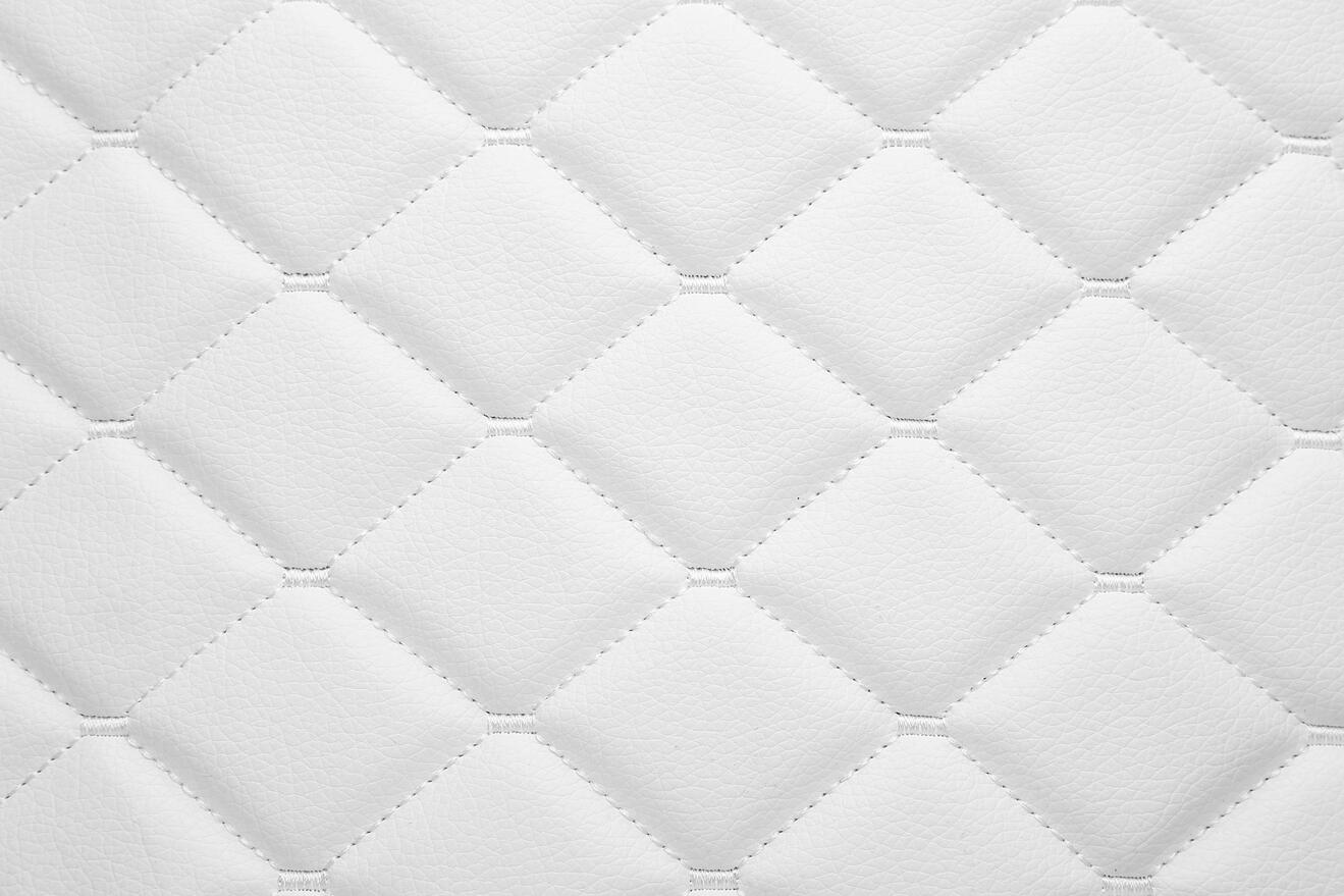 0002 White with white stitching