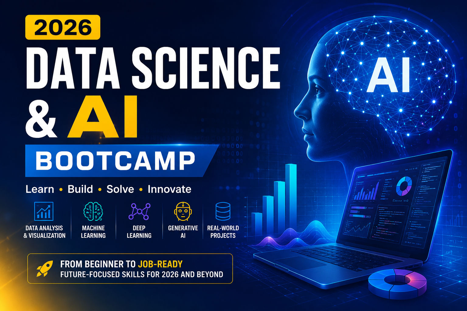 Data Science & AI Bootcamp 2026 - FreshersJobsDaily
