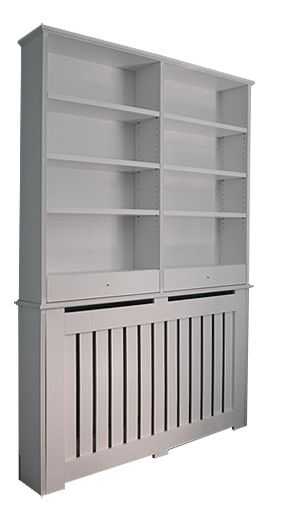 Featured Image of Radiator Cover With Bookcases Above
