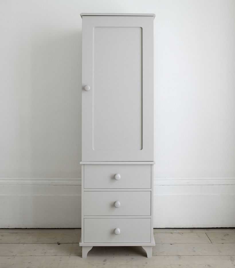 Featured Image of Single White Wardrobes