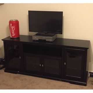 Featured Image of Tabletop Tv Stands Base With Black Metal Tv Mount
