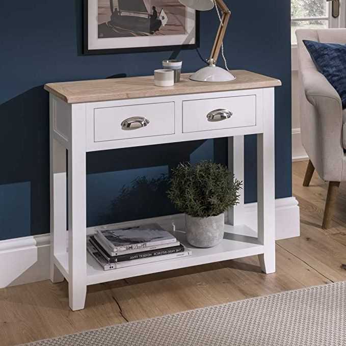Featured Image of 2 Drawer Oval Console Tables
