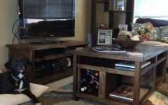 Rustic Coffee Table and Tv Stand