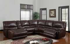 Leather Recliner Sectional Sofas
