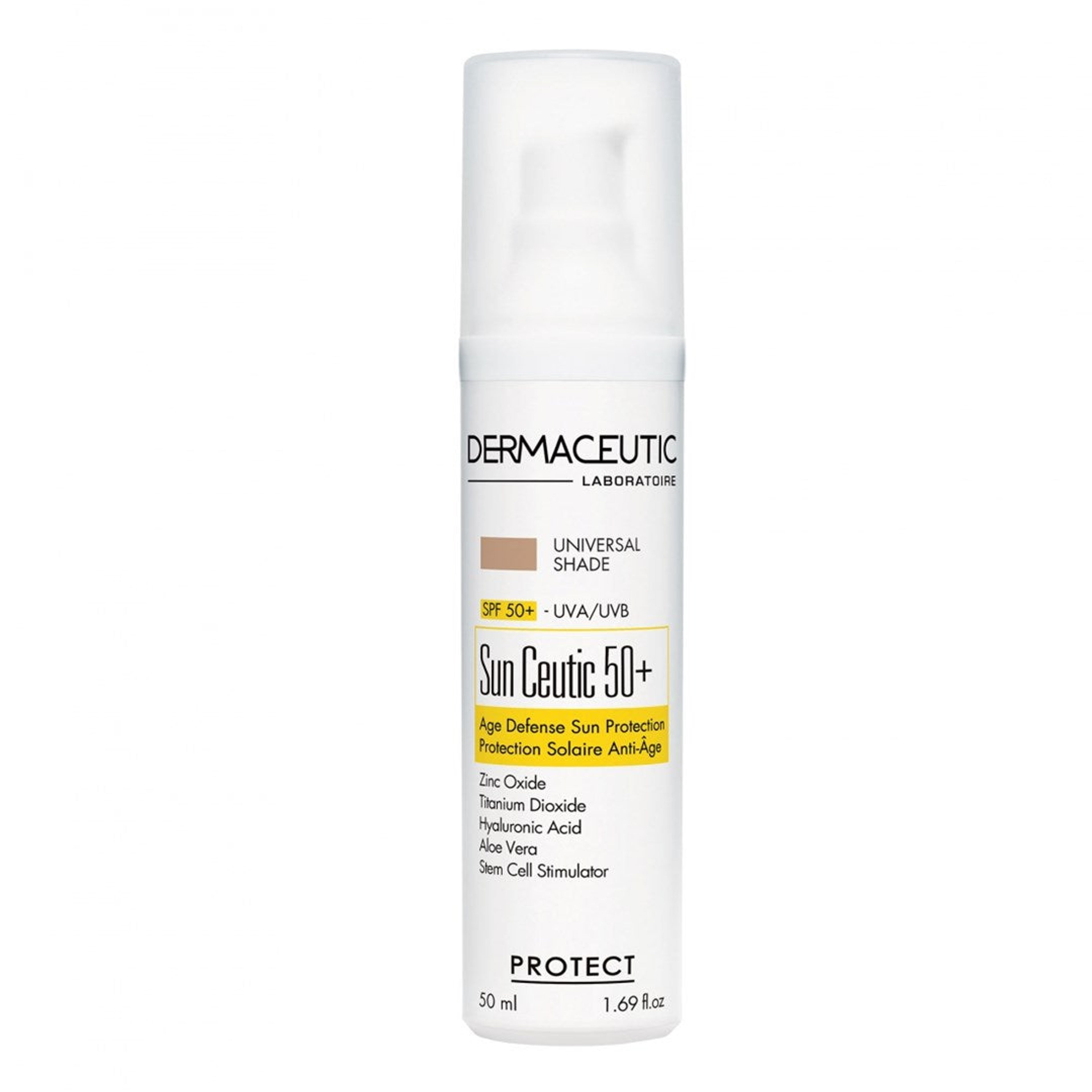 Sun Ceutic SPF 50+ Age Defense Sun Protection Universal Tint