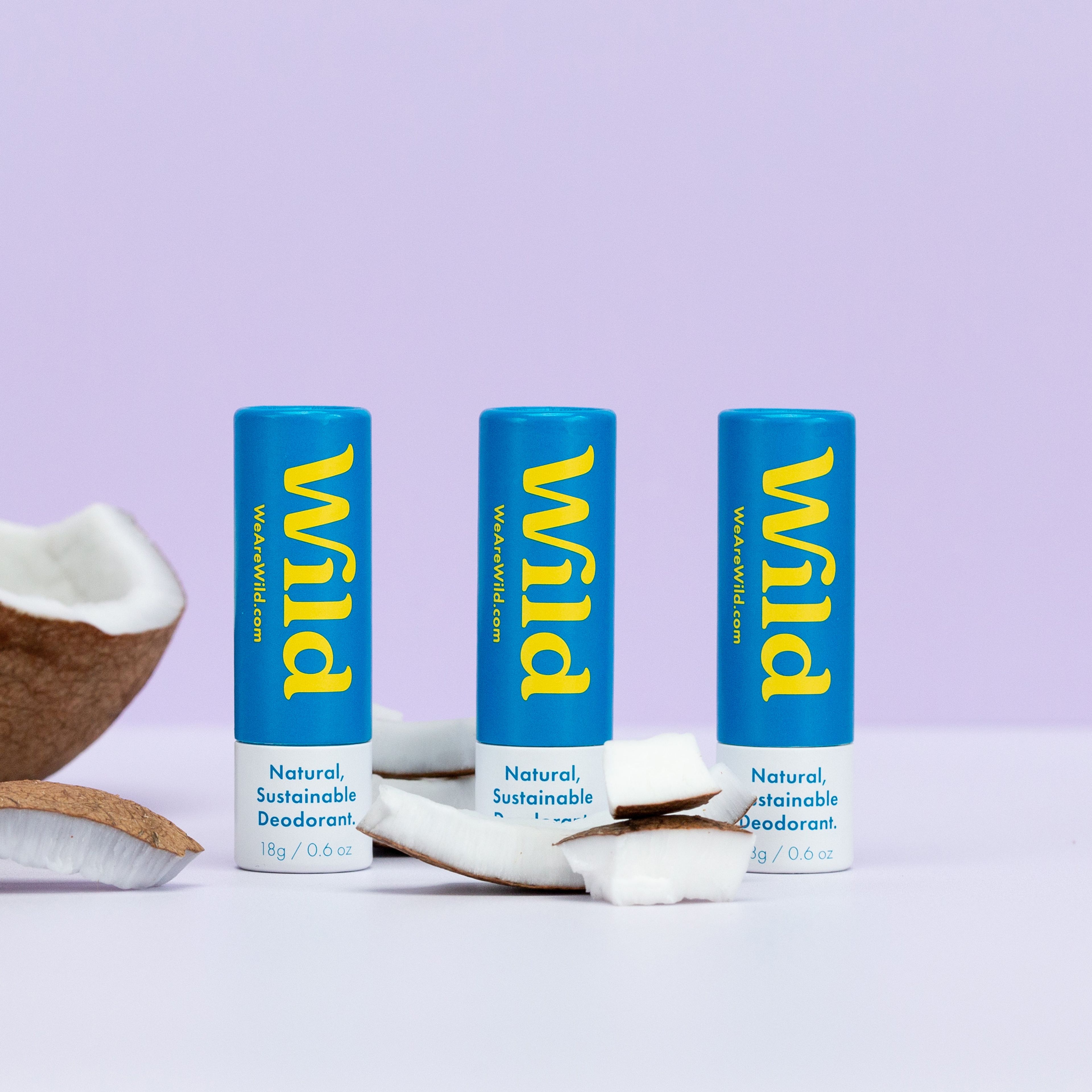 Coconut Dreams 3x Mini Deodorants