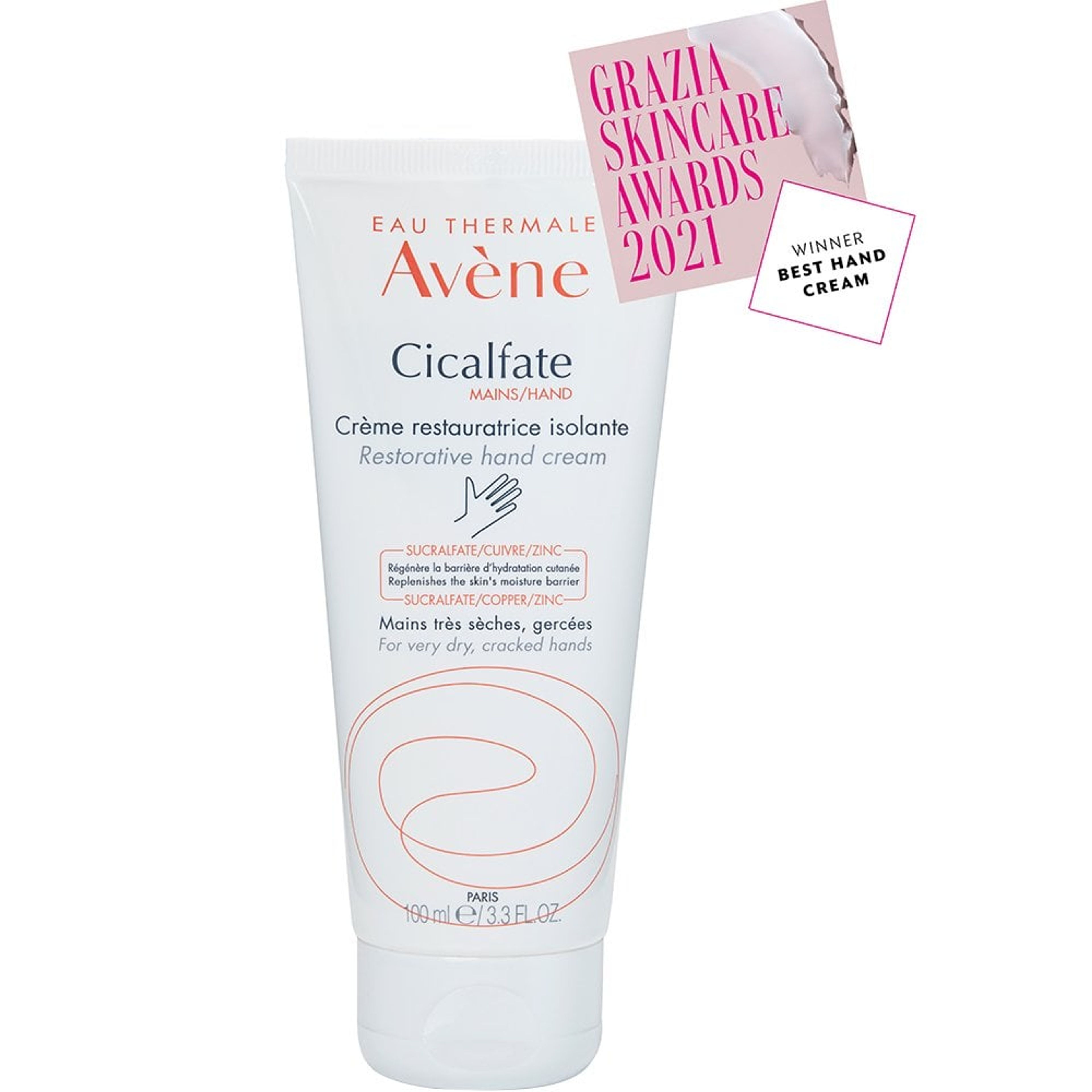 Cicalfate Restorative Hand Cream for Very Dry, Cracked Hands  image 2