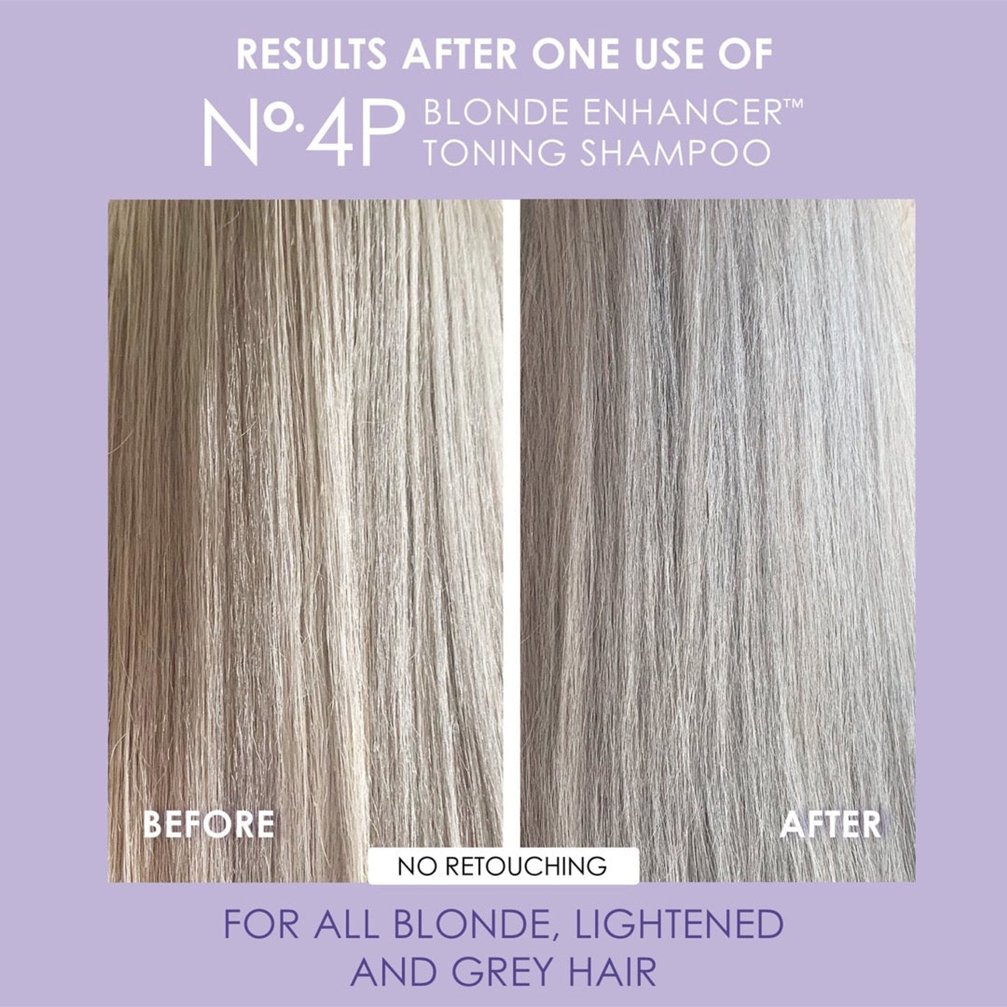 Olaplex No.4P Blonde Enhancer Toning Shampoo image 6