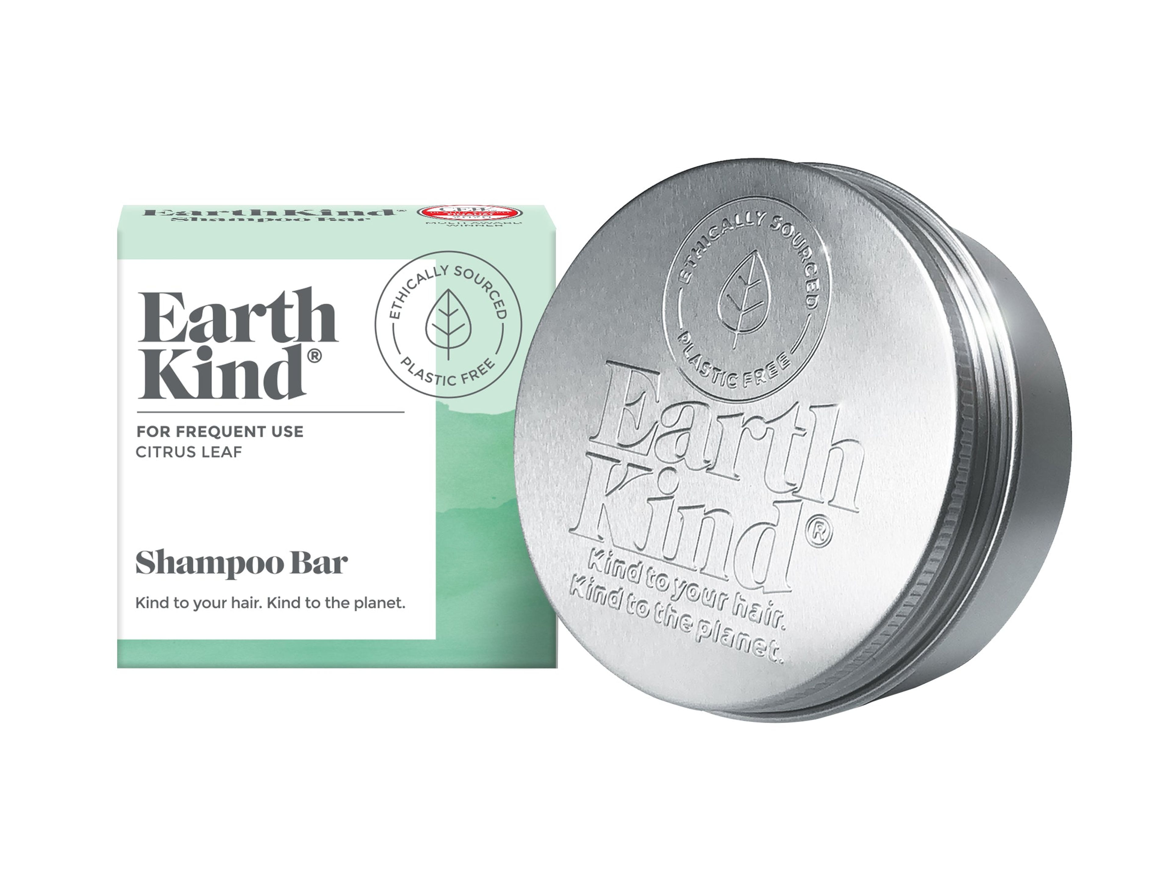 Citrus Leaf Shampoo Bar & Storage Tin Bundle