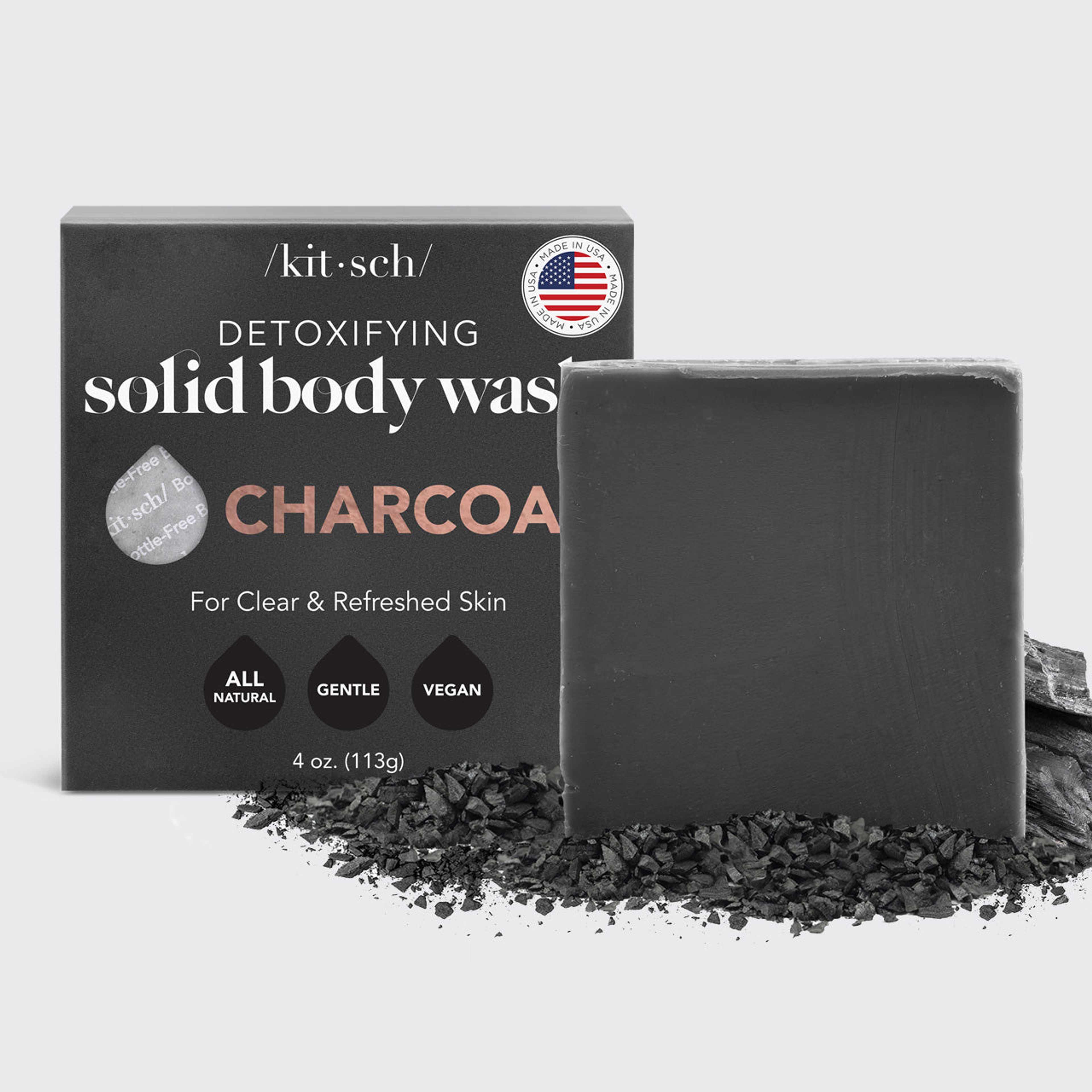 Charcoal Detoxifying Body Wash Bar