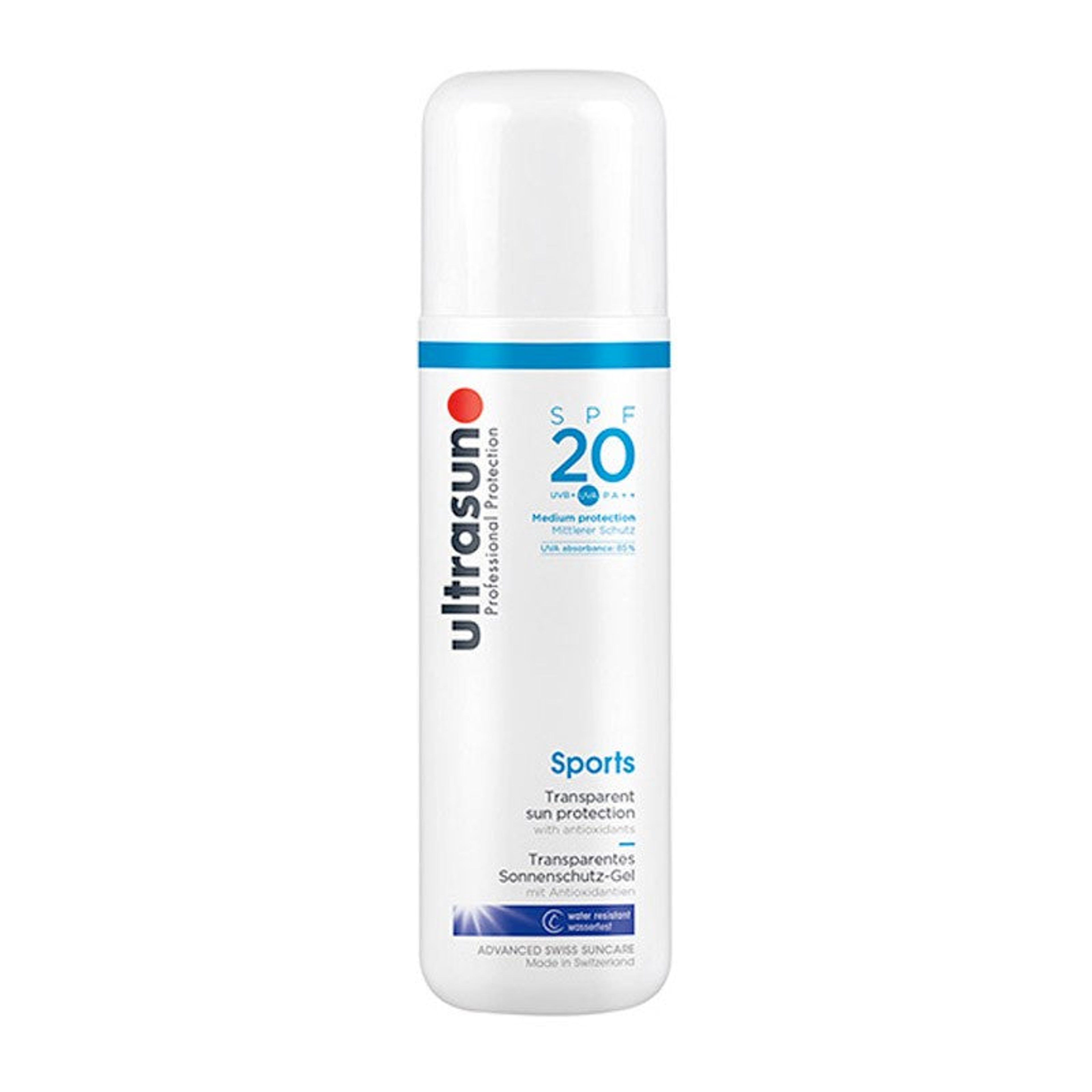 Ultrasun Sports Gel SPF 20 100ml