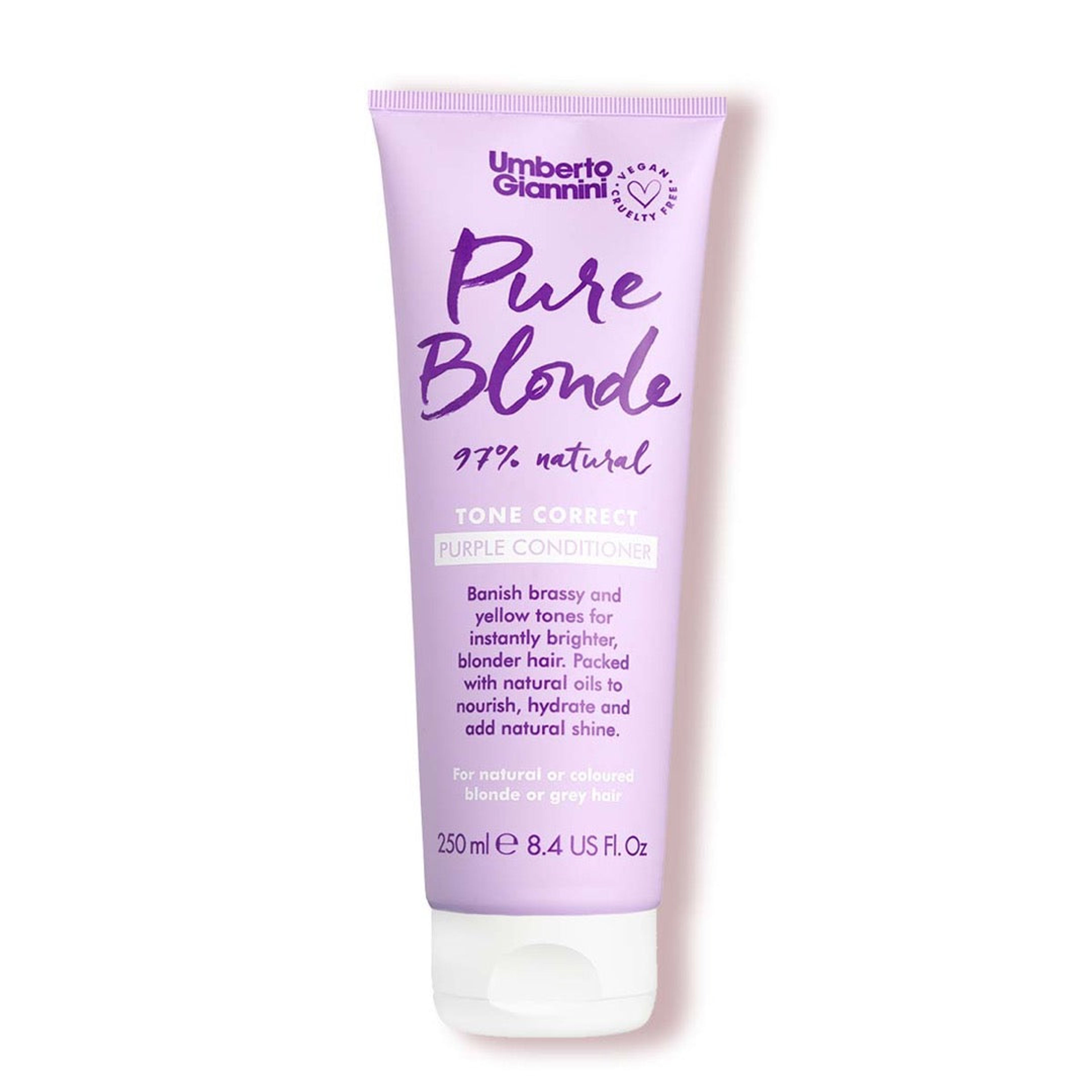 Umberto Giannini Pure Blonde Tone Correct Purple Conditioner