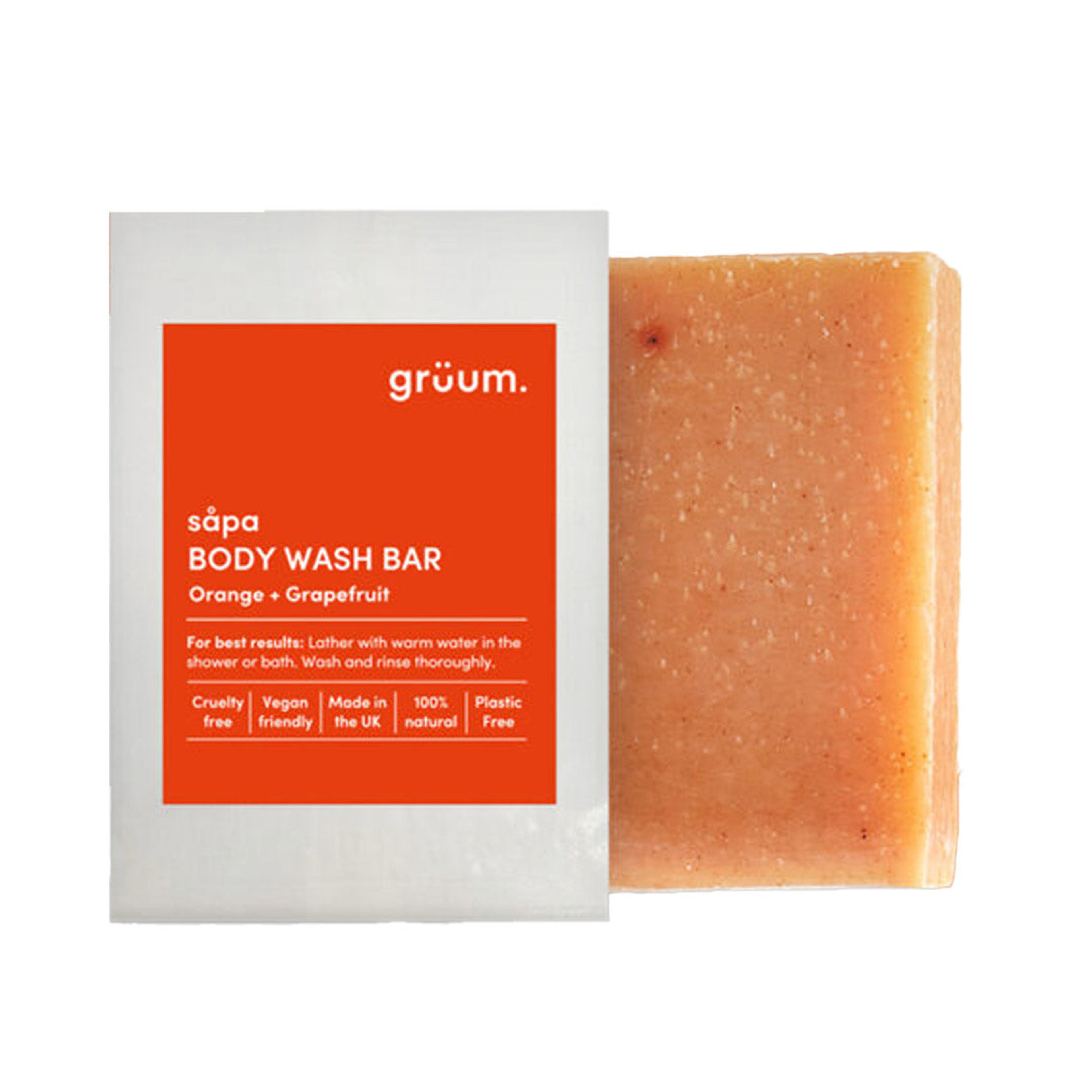 Zero Plastic Body Bar - Orange & Grapefruit 