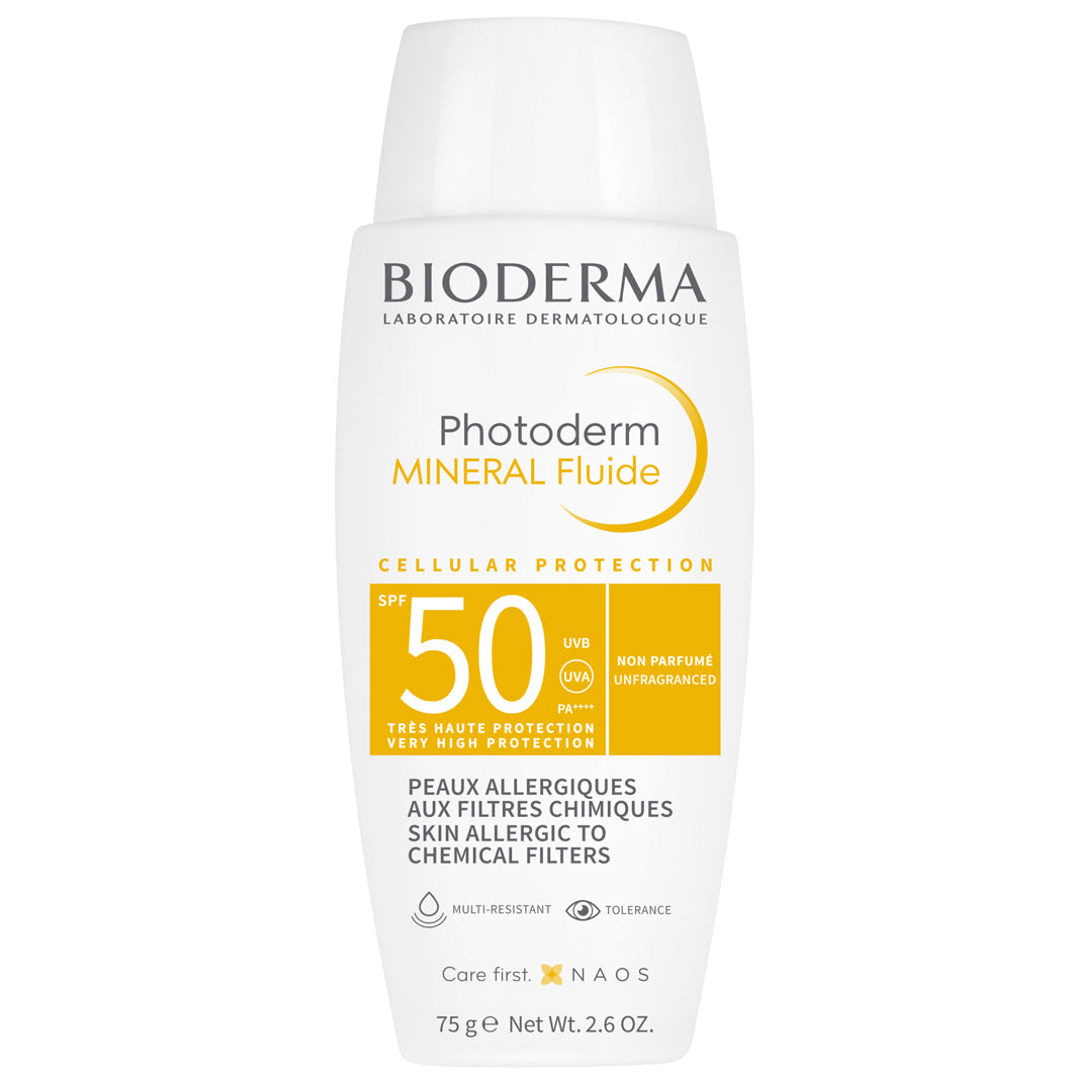  Photoderm Mineral Fluide SPF 50+ Sunscreen For Allergic Skin