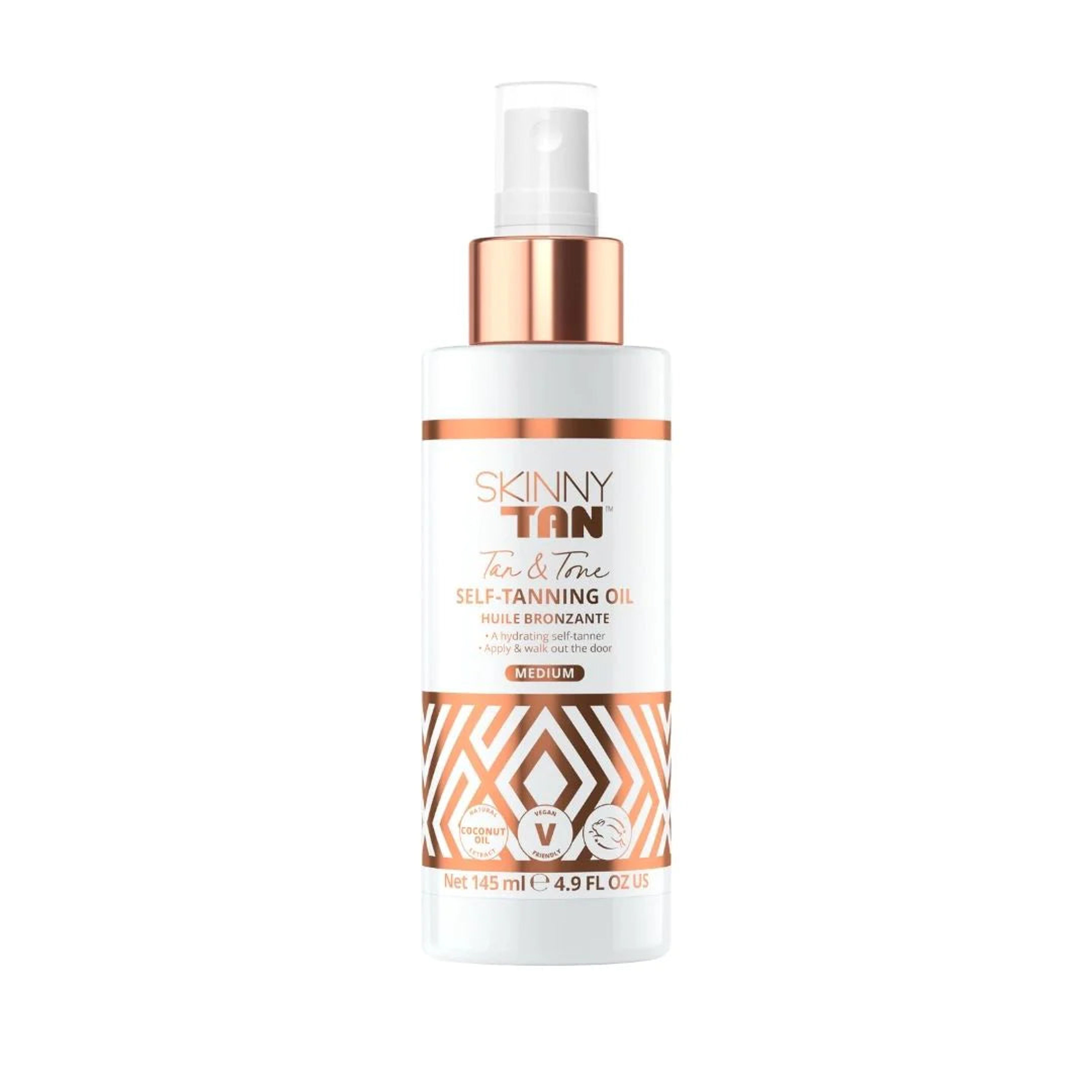 Tan & Tone Self -Tanning Oil Medium