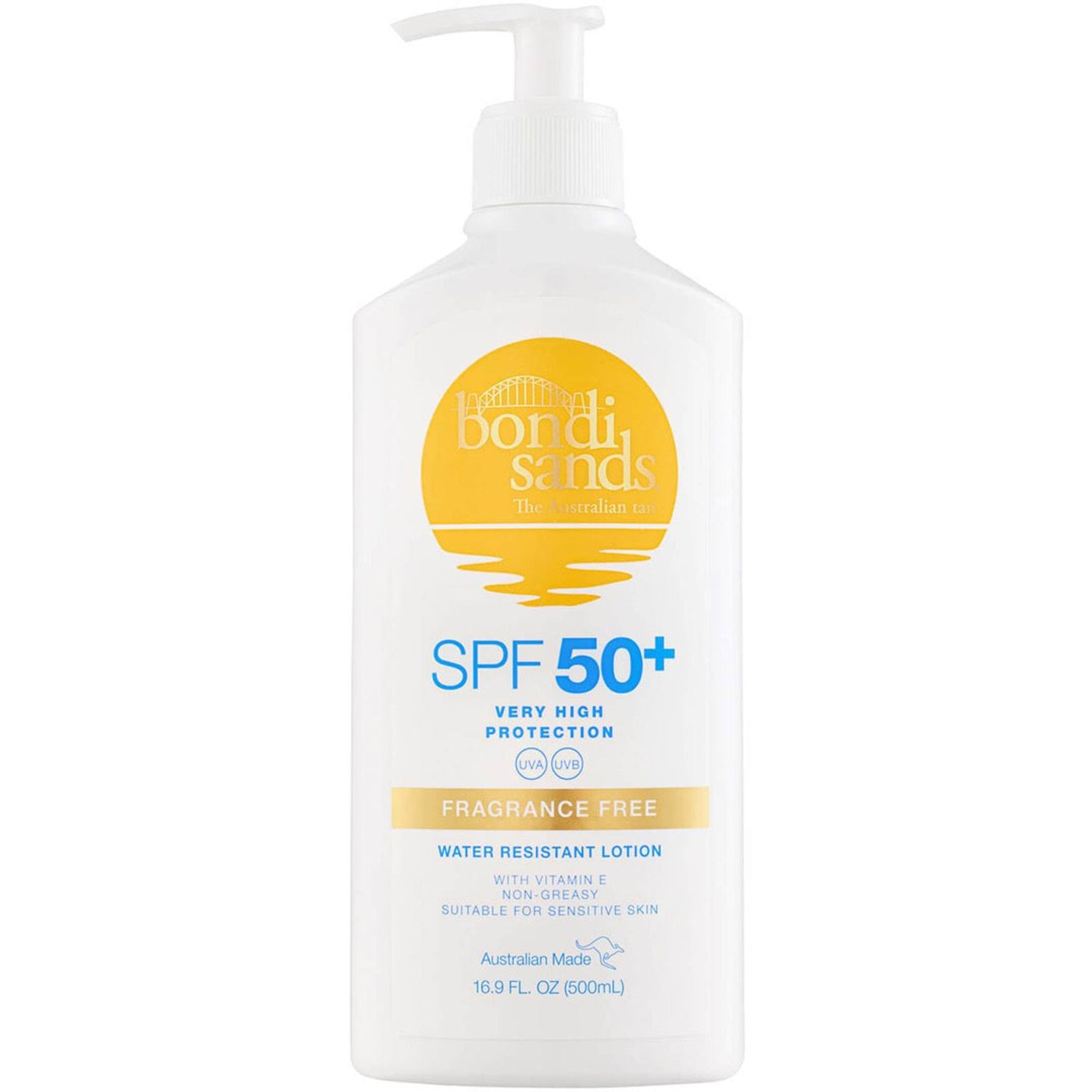 SPF 50+ Fragrance Free Sunscreen Pump