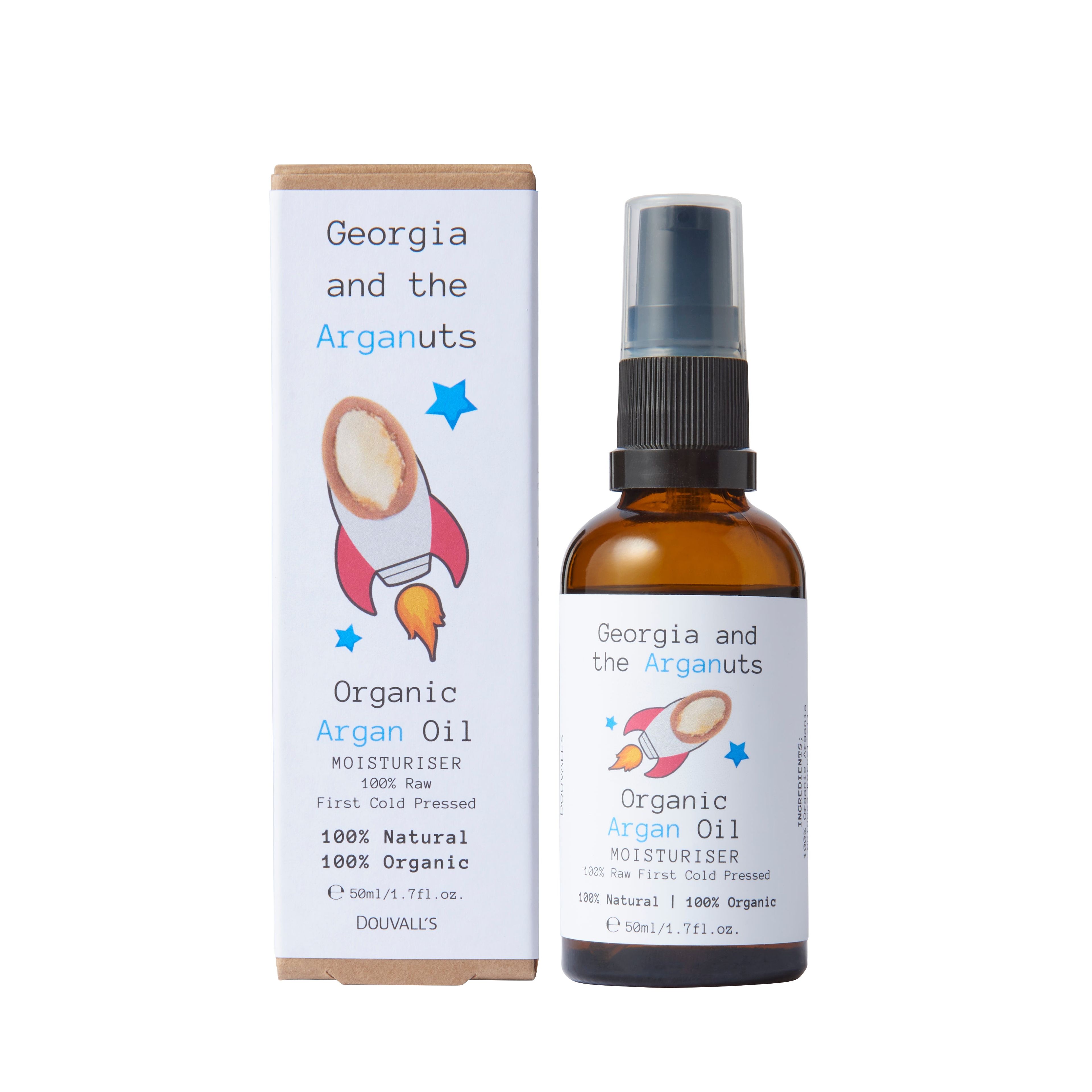 Georgia and the Arganuts Childrens Organic Argan Oil Moisturiser