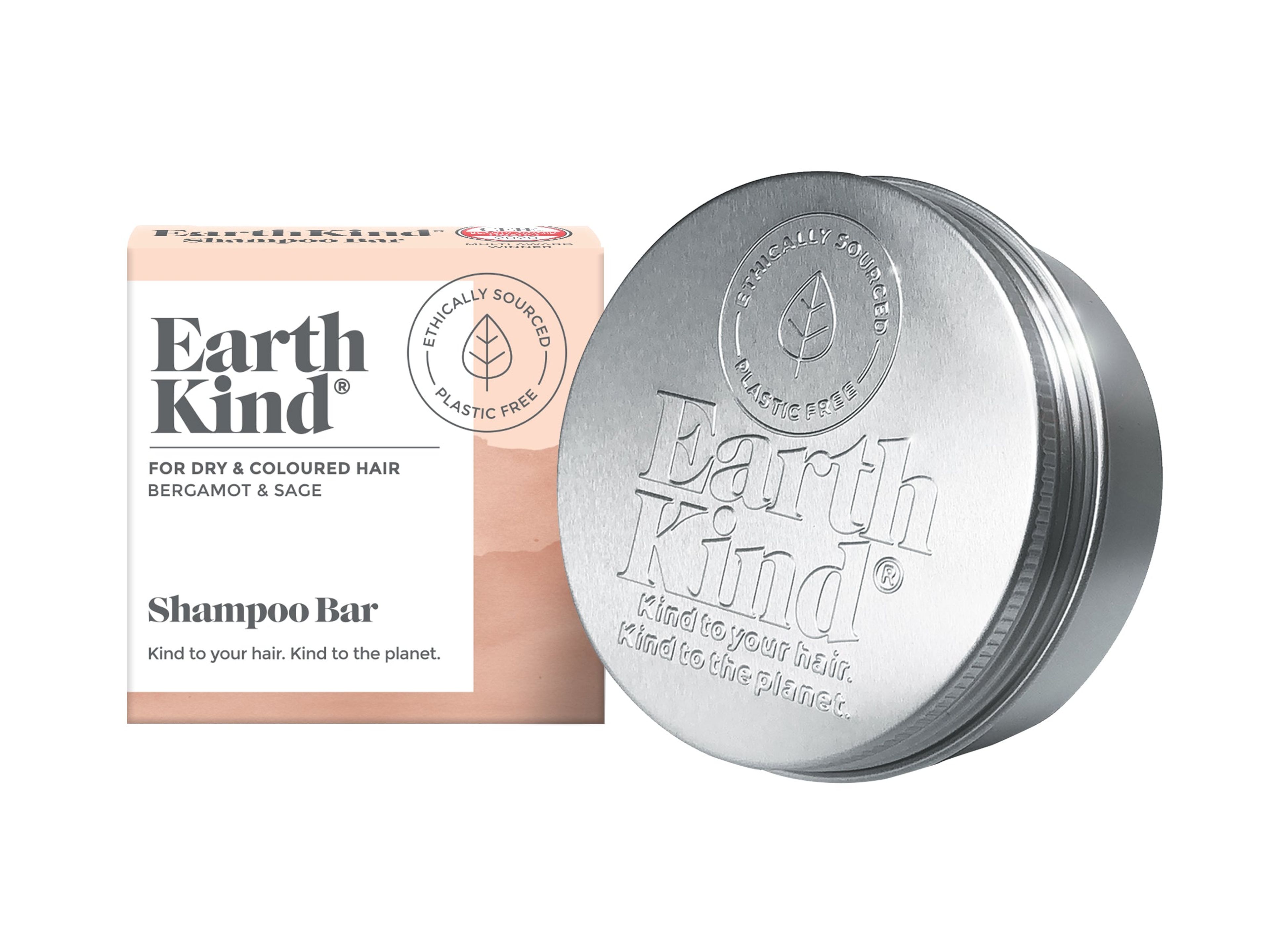 Bergamot & Sage Shampoo Bar & Storage Tin Bundle