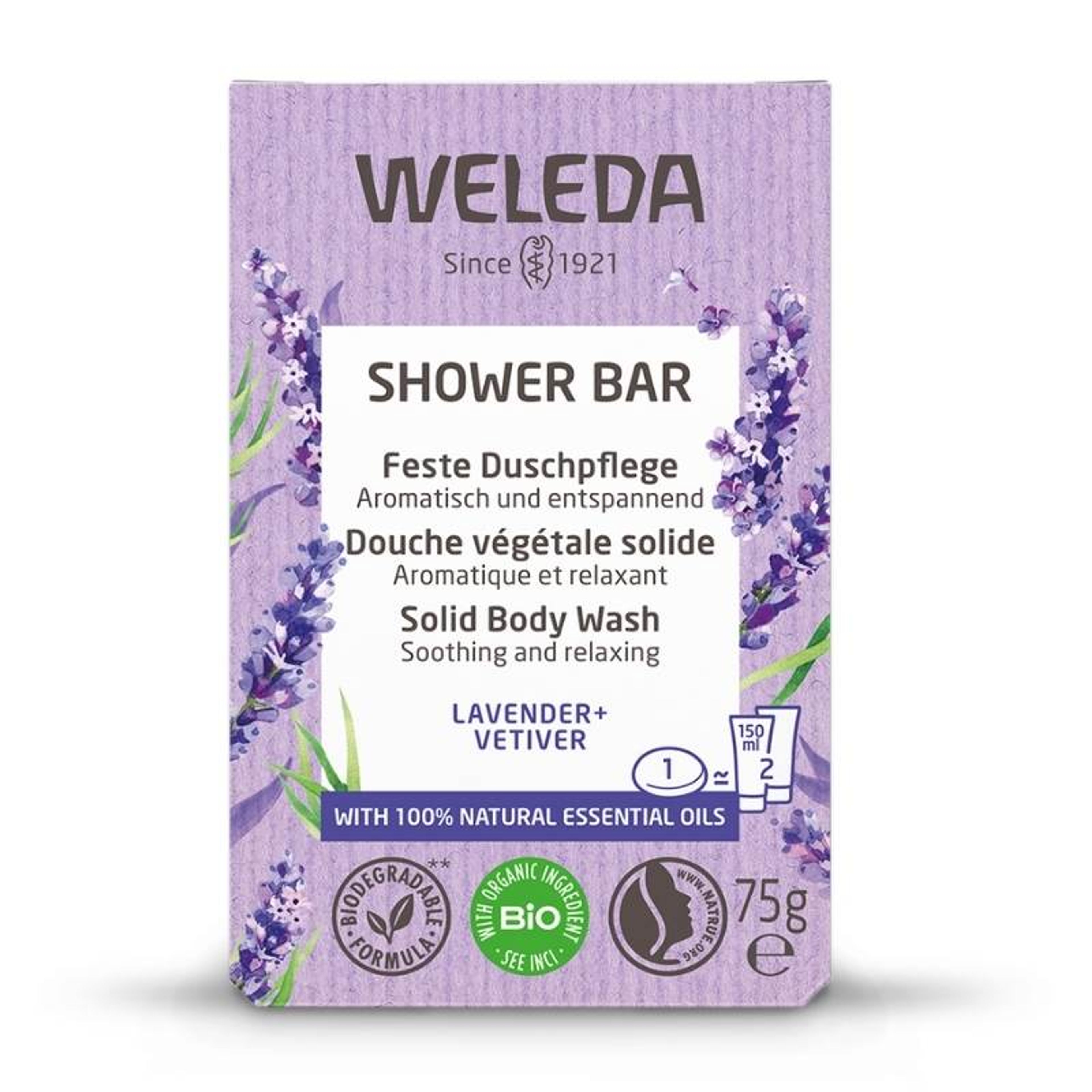 Lavender & Vetiver Shower Bar