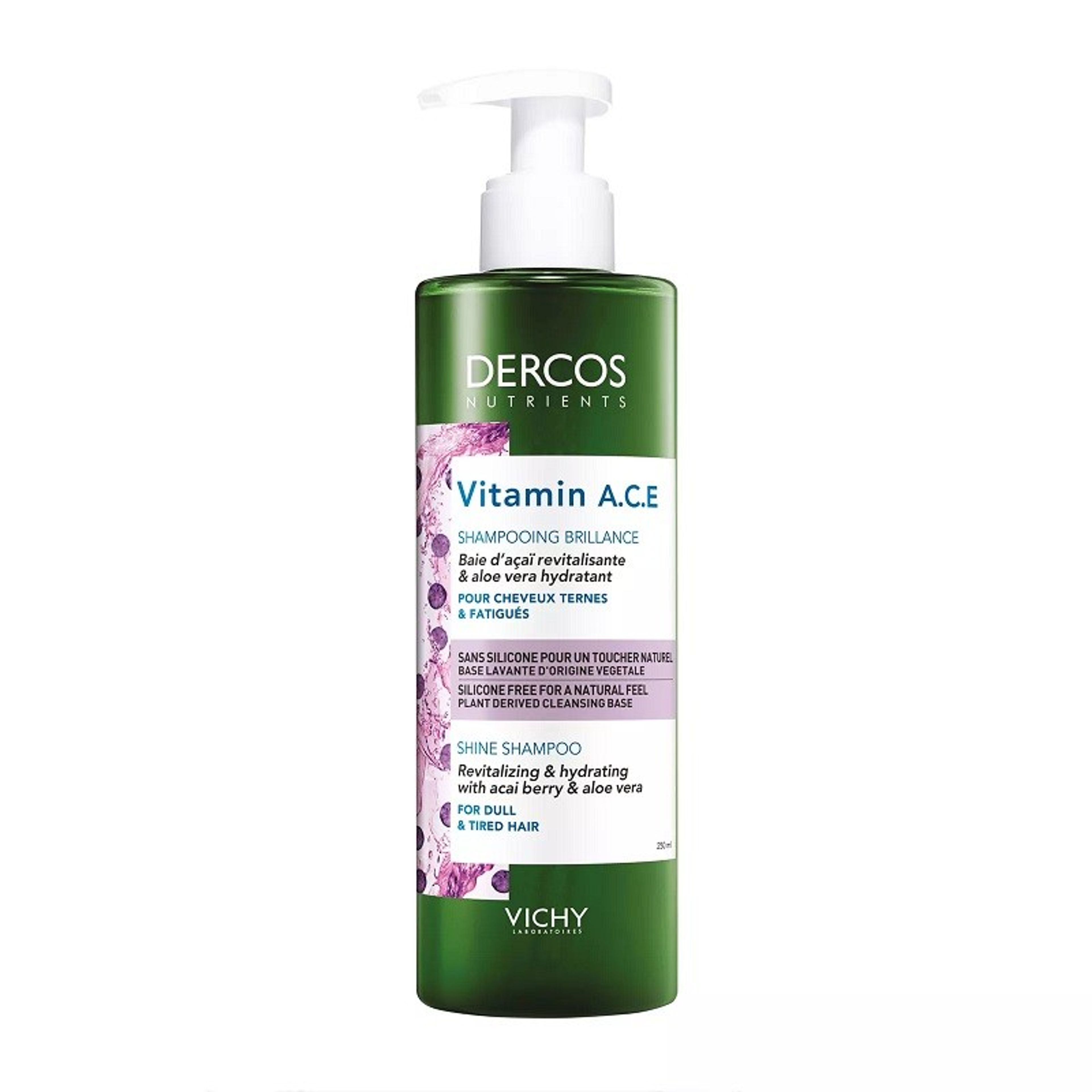 Dercos Nutrients Vitamin A.C.E Shampoo 