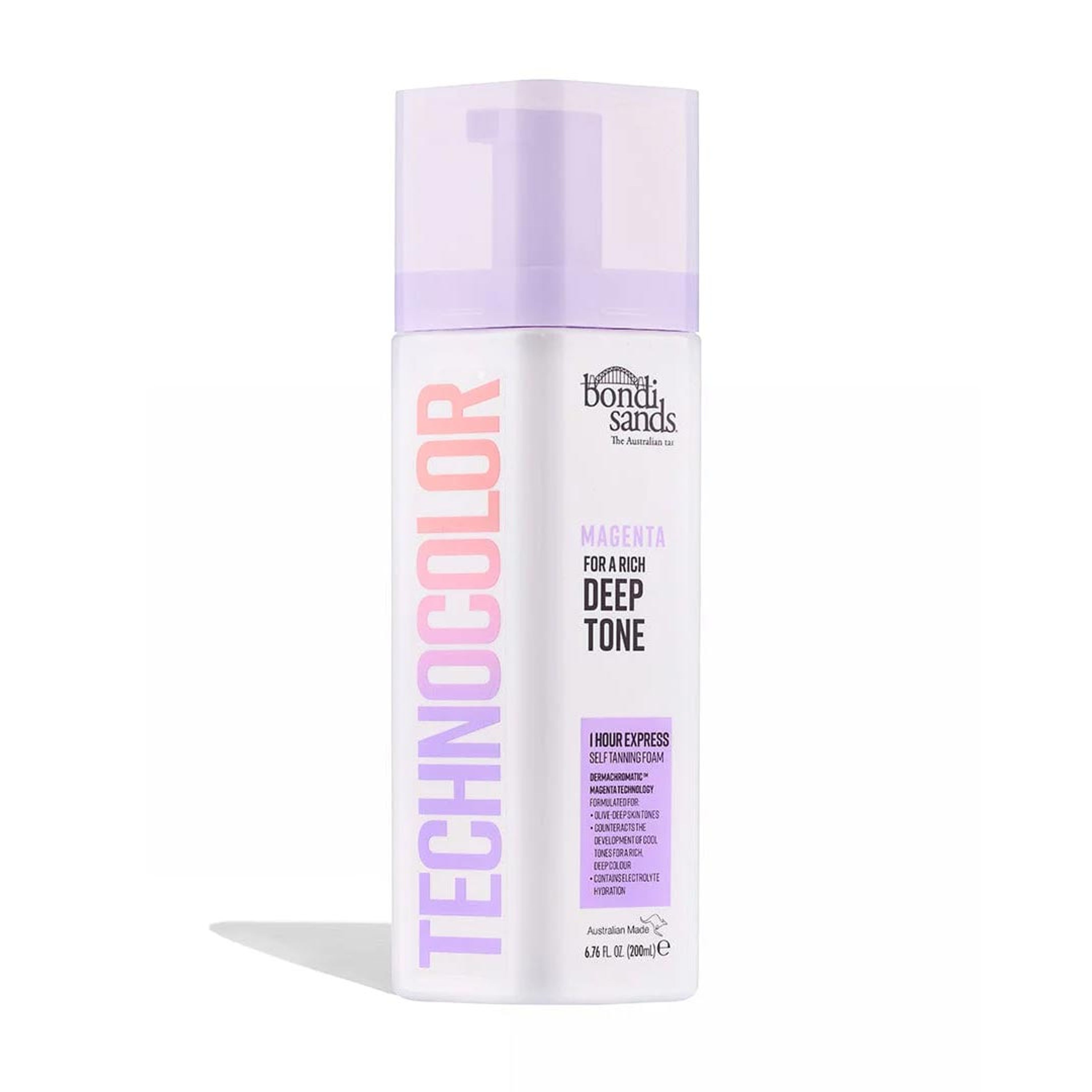 Technocolour Magenta 1 Hour Express Self Tanning Foam