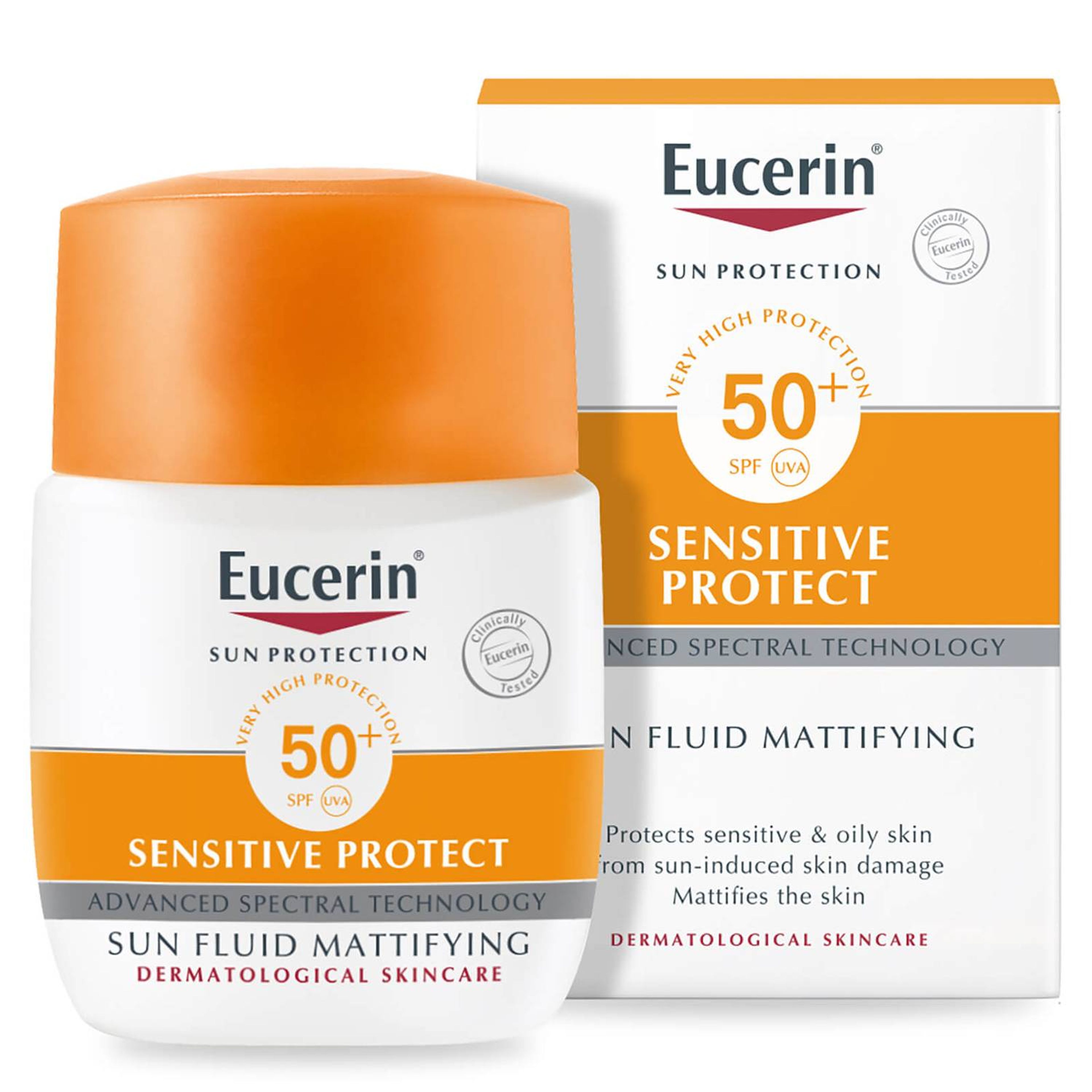 Sensitive Protect Sun Fluid Mattifying SPF50+