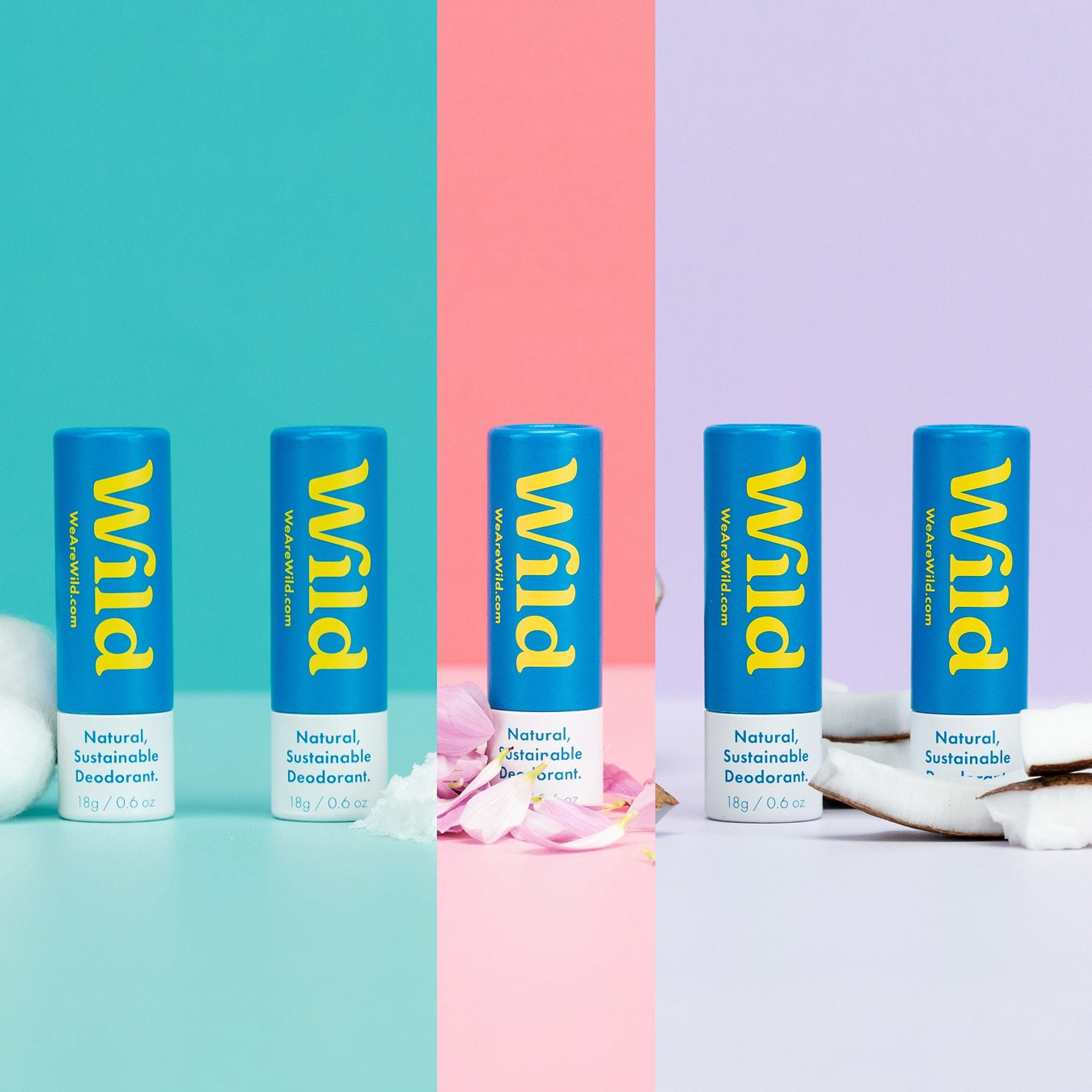 5 x Mini Deodorants Pack