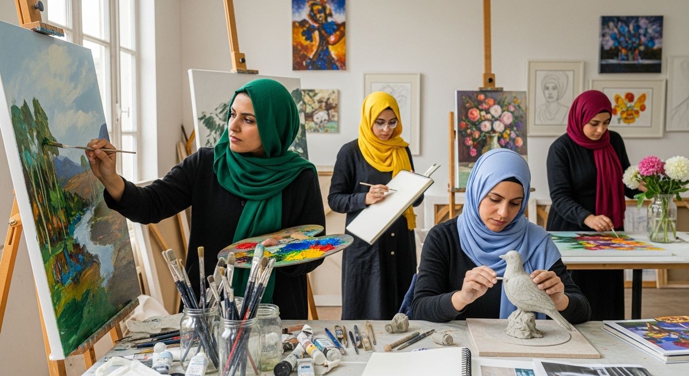 French Artists Female Pioneer Impressionist Beauty