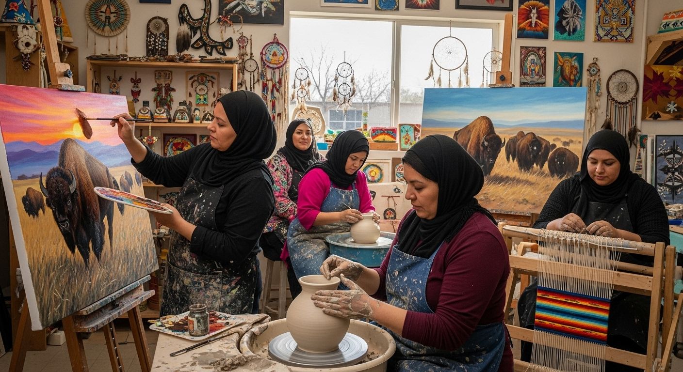 Native American Female Artists Celebrate Cultural Legacy