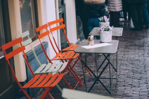 Terrasse de café