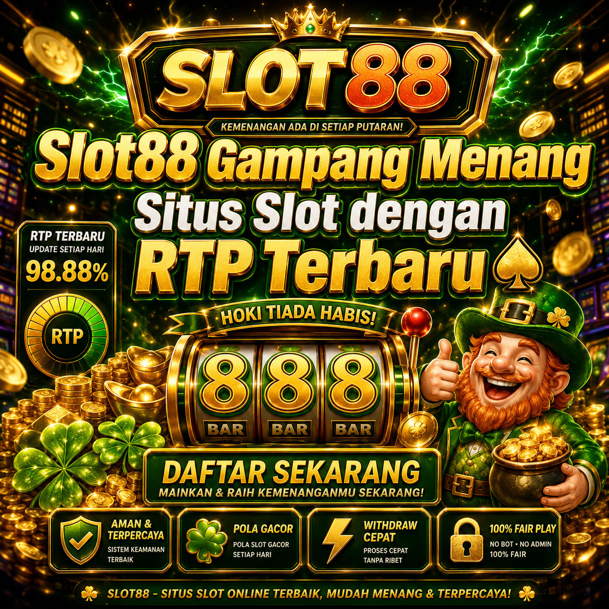 Slot88 Gampang Menang ♠ Situs Slot dengan RTP Terbaru