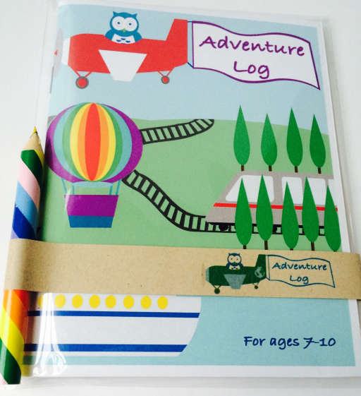 Kid's Travel Journal, Travel Activity, Travel Game, Kid's Gift — view 1