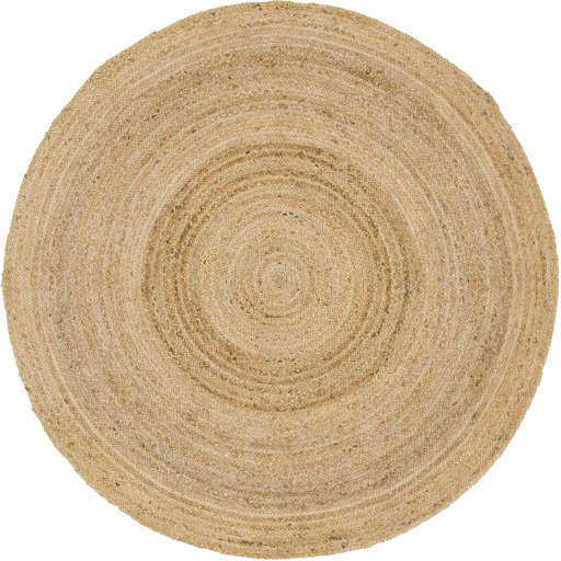 Braided Jute Round Rug — view 1