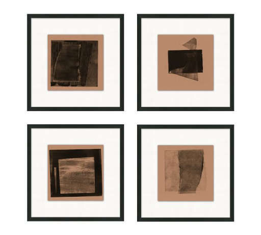 BLOCKS FRAMED PAPER PRINT — view 1