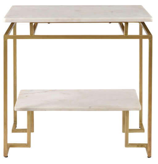 Accent Table, Vendar Burnished Gold — view 1