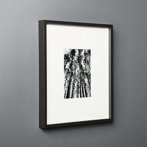 Gallery Black Frame with White Mat-5''x7'' — view 1