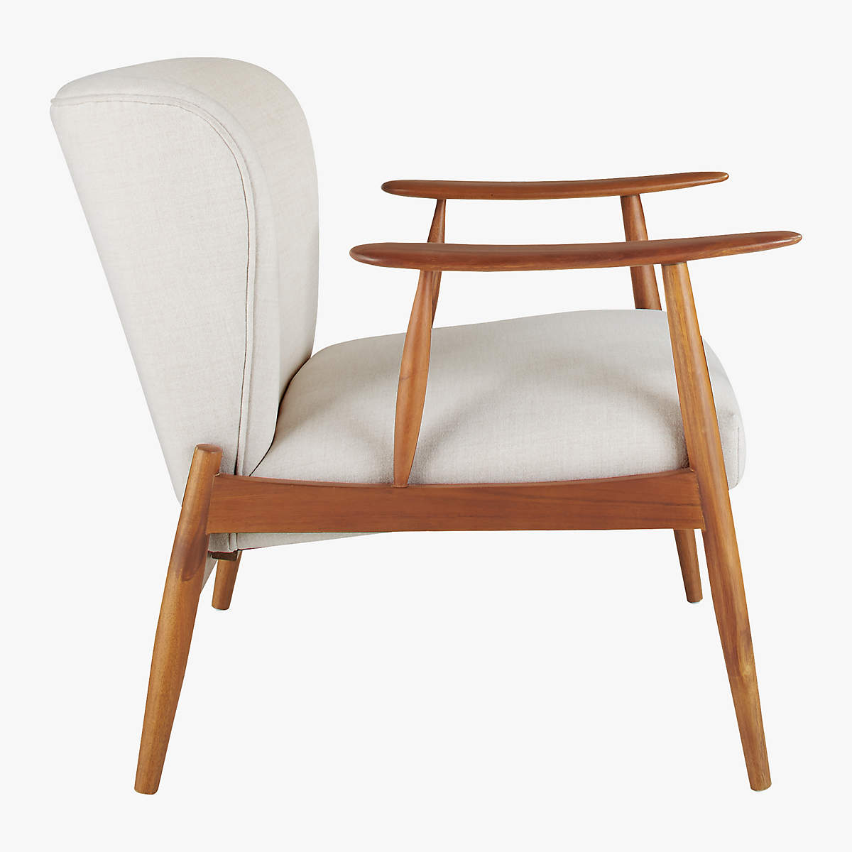 Troubadour Natural Wood Frame Chair thumbnail 3