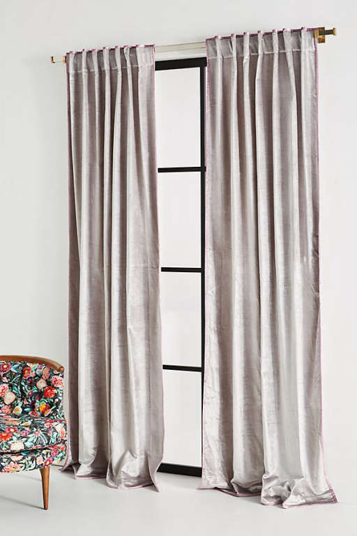 Petra Velvet Curtain — view 1